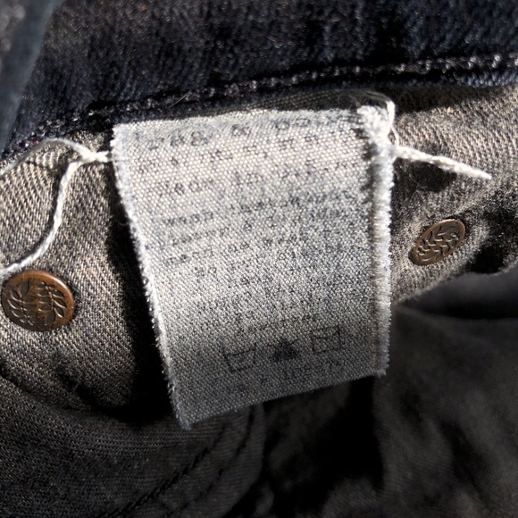 rag & bone Dark Blue Skinny Jeans - Picture 13 of 15